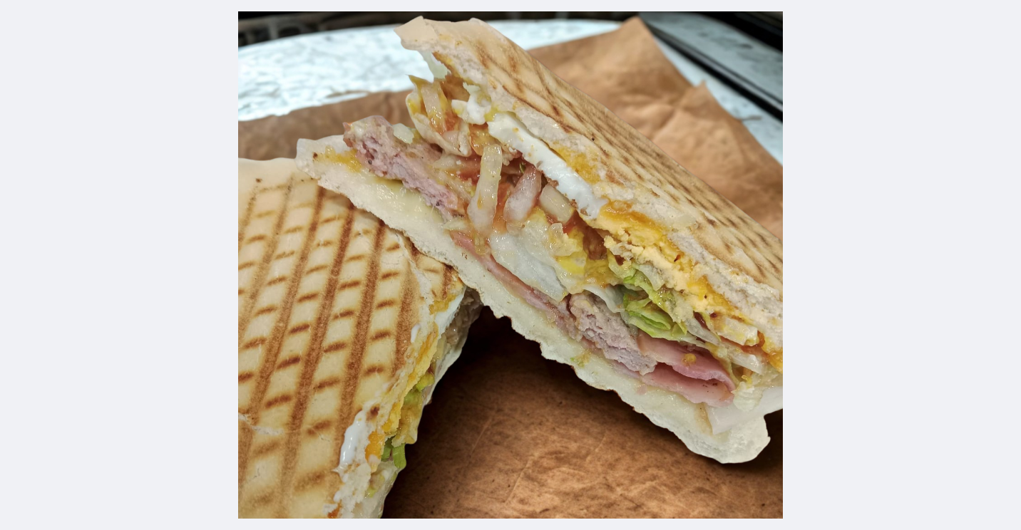 Hamburguesa con queso y beicón